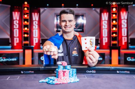 Frenchman Leo Soma Wins First WSOP Bracelet in Event #14: $1,500 Six-Handed No-Limit Hold'em...